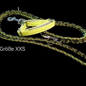 Zuppo Paracordleinen Set Neon Gelb Größe XXS
