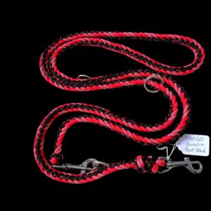 Paracordleine Red Black PM0325